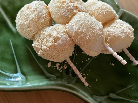 幼児食　親子で作れるきなこだんご